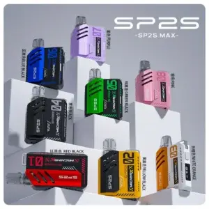 SP2S Max 充電式主機 思博睿方塊霧化煙桿 (兼容 SP2S Max 替換煙彈)
